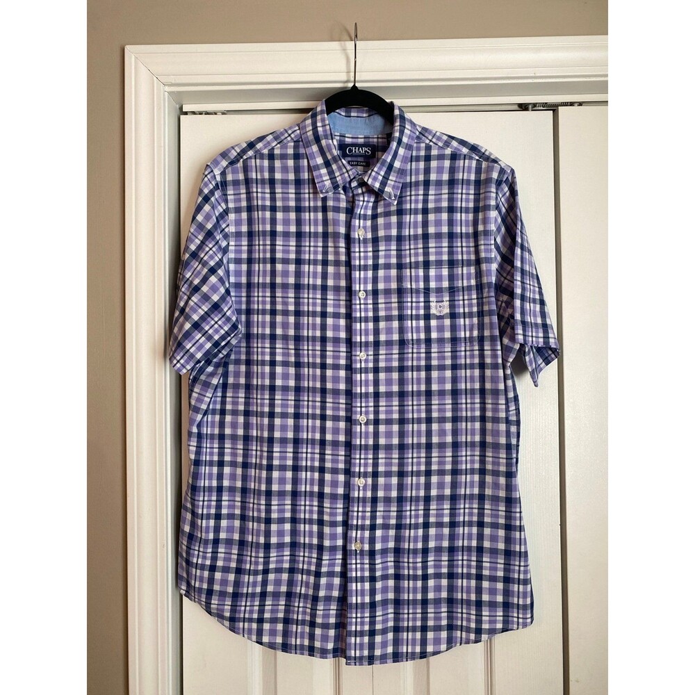 Men’s chaps dress shirt size large